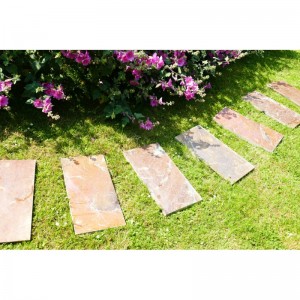 Pas Japonais Ardoise CORTEN Rectangulaire