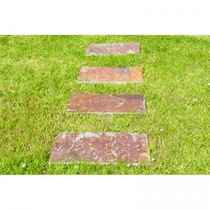 Pas Japonais Ardoise CORTEN Rectangulaire