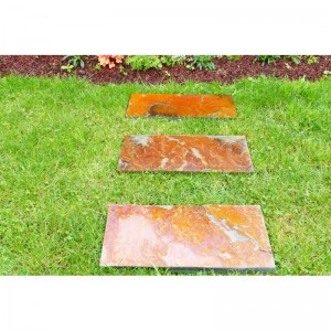 Pas Japonais Ardoise CORTEN Rectangulaire