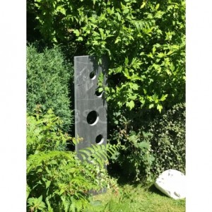 TOTEM ARDOISE BULLES