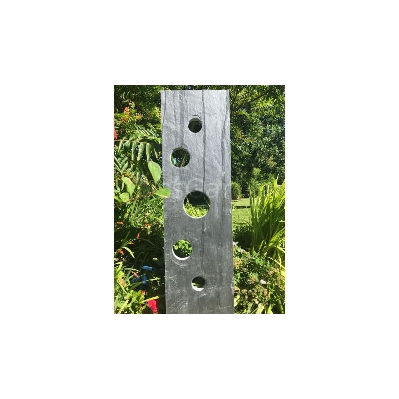 TOTEM ARDOISE BULLES