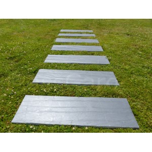 Placa de Pizarra Rectangular 100x30 - Pack 10 piezas