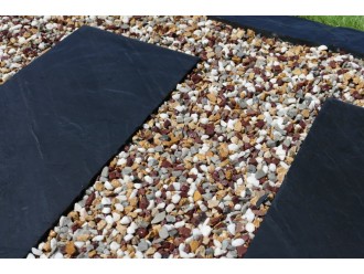 Gravier Couleur ROUGERIA 6-12 - VRAC Big-Bag - 1000 kg