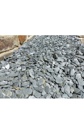 GRIJZE leisteen Mulchkaliber 30-60 mm