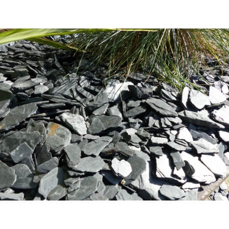 Zwart leisteenmulch kaliber 24/40