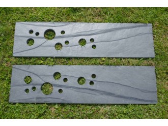 TOTEM ARDESIA 150 cm - Bullettes - Confezione da 2