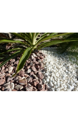 Red Pebble Packung mit 5 M² Kaliber 12-24 mm