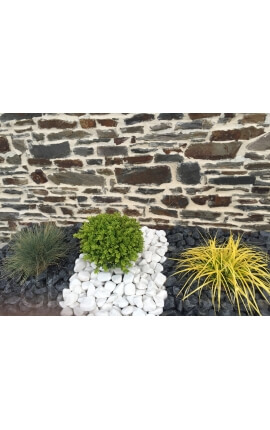 Galet noir Brillant Poli calibre 40-60 mm