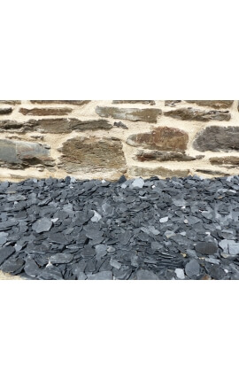 Schwarzes Schiefer-Mulchkaliber 24/40