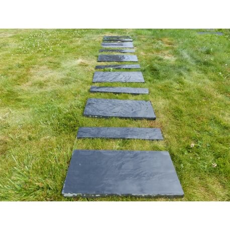 Dalle Pas Japonais Rectangulaire 50x25 - Pack de 20 pièces