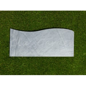 Randsteen in Leisteen VAGUE 60 cm - Pak van 12 Stuk