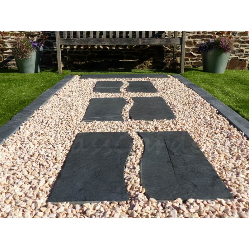 Pietre miliari segate, stile giapponese - Confezione da 18