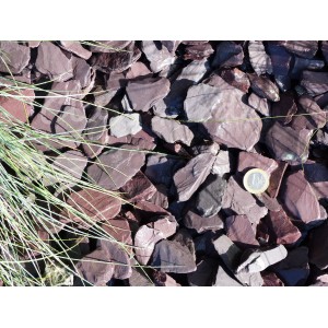Pacciamatura di ardesia viola 30-50 - Big Bag sfuso - 500 kg