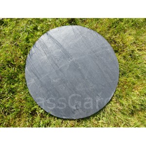 Pas Japonais Ardoise Rond