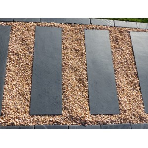 Pedras de passagem japonesas serradas retangulares 80x40 - Pacote com 8 peças