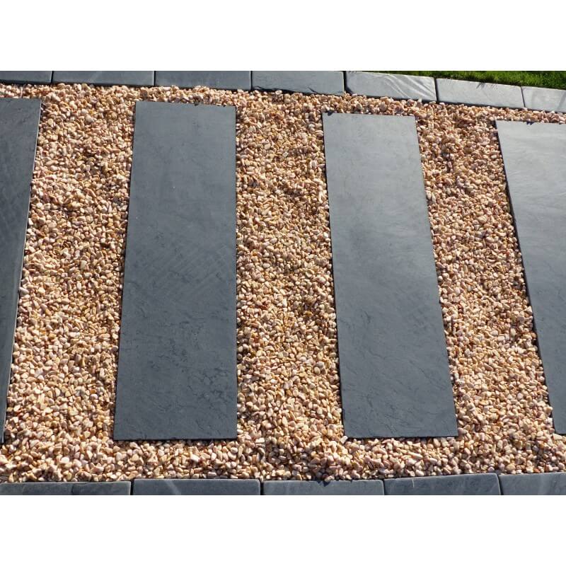 Baldosa de Pizarra Rect 80x40 - Pack 8 piezas