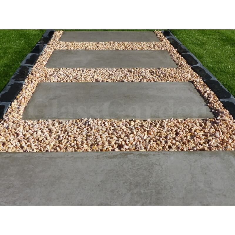 Pas Japonais Couleur Beton Gris - Pack de 14 dalles