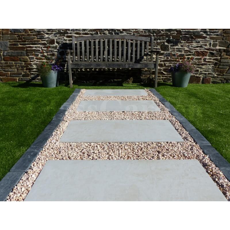 Stapsteen Kleur Beton Ivoor - Pak van 16 Stuk