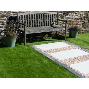 Pas Japonais Couleur Beton Ivoire - Pack de 18 dalles