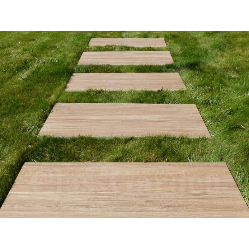 Stapsteen Kleur Licht Hout - Pak van 18 Stuk