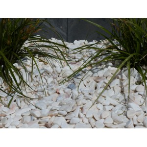 Canto Rodado Blanco Rosa 6-12 saco 20 Kg