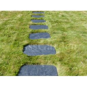 Pedras de jardim japonesas quadradas irregulares - Pacote com 20 unidades