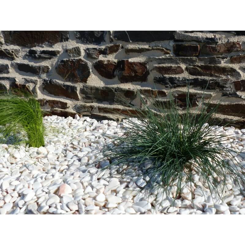 Pebble White Rosé 12-24 Pack of 20 M² - 40 bags - 800 kg