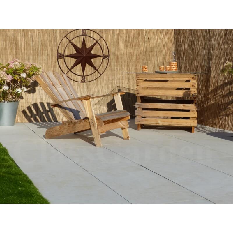 TERRAZZA IN CEMENTO AVORIO 5 m² - 10 lastre