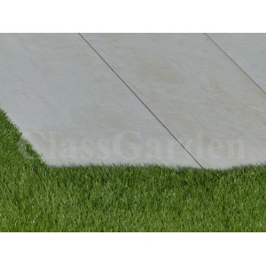 TERRAÇO DE CONCRETO MARFIM 6 m² - 12 lajes