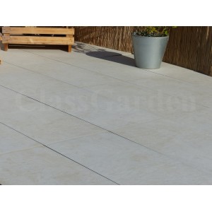TERRASSE BETON IVOIRE 20 m² - 40 dalles