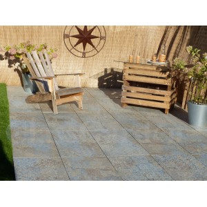 Terraza Porcelánico efecto Vintage 12 m² - 24 baldosas