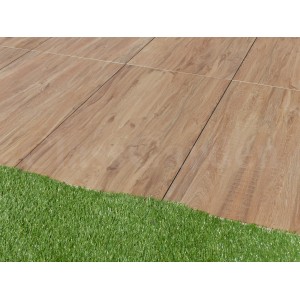 TERRASSE Helles Holz 5 m² - 10 Fliesen