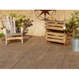 Terrasplaten Kleur Licht Hout 8 m² - 16 Stuk