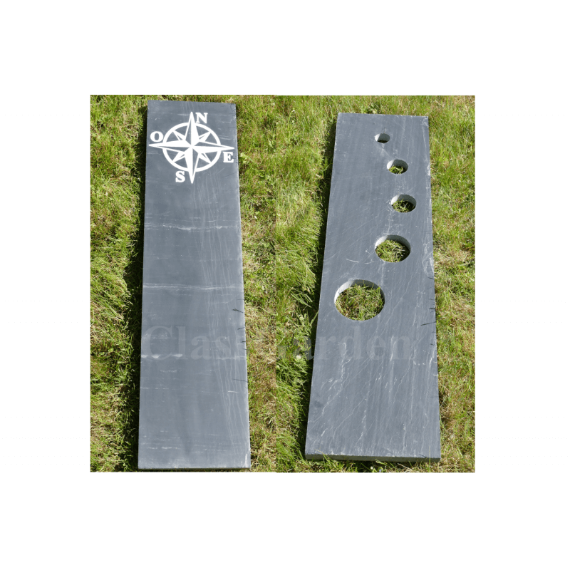 TOTEM DE ARDÓSIA 120 cm - Pacote com 2 totens à sua escolha