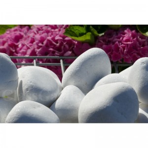 Galet Blanc Brillant 60-100 GABION