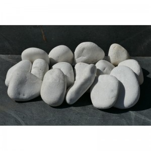 Gros Galets BLANC 100-200 - pack 10 Galets