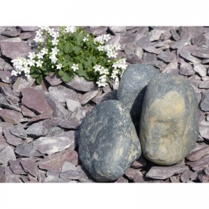 Gros Galet NOIR Mat 100-200 - pack 5 Galets