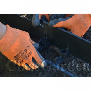 Bordure de Jardin Flexible avec piquets - 4 mètres