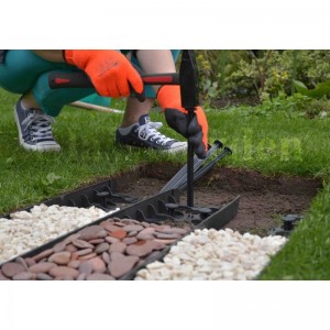 Bordure de Jardin Flexible avec piquets - 8 mètres