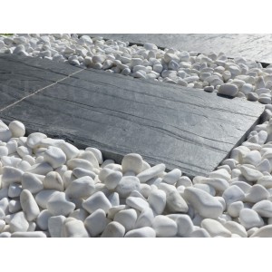 Pedras brancas brilhantes 12-24 - Saco grande a granel - 500 kg