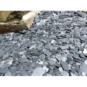 Paillage Ardoise NOIR  10-40  - VRAC Big Bag - 1000 kg