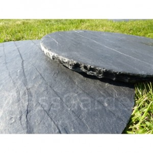 Pas Japonais Ardoise Rond 60