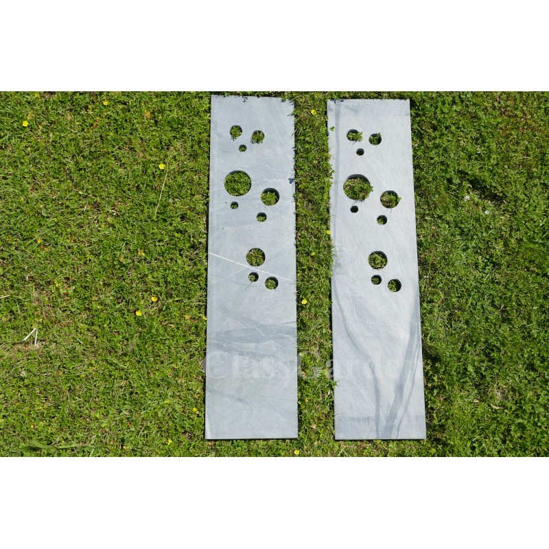 TOTEM ARDESIA 120 cm - RONDO - Confezione da 2