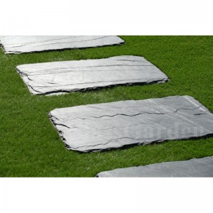 Pas Japonais Irrégulier Rectangle